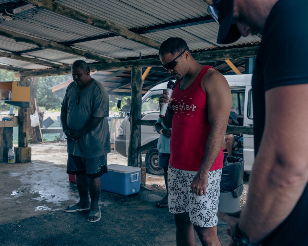 MCED Palau 23.1 - Marines and locals participate in Youth Day