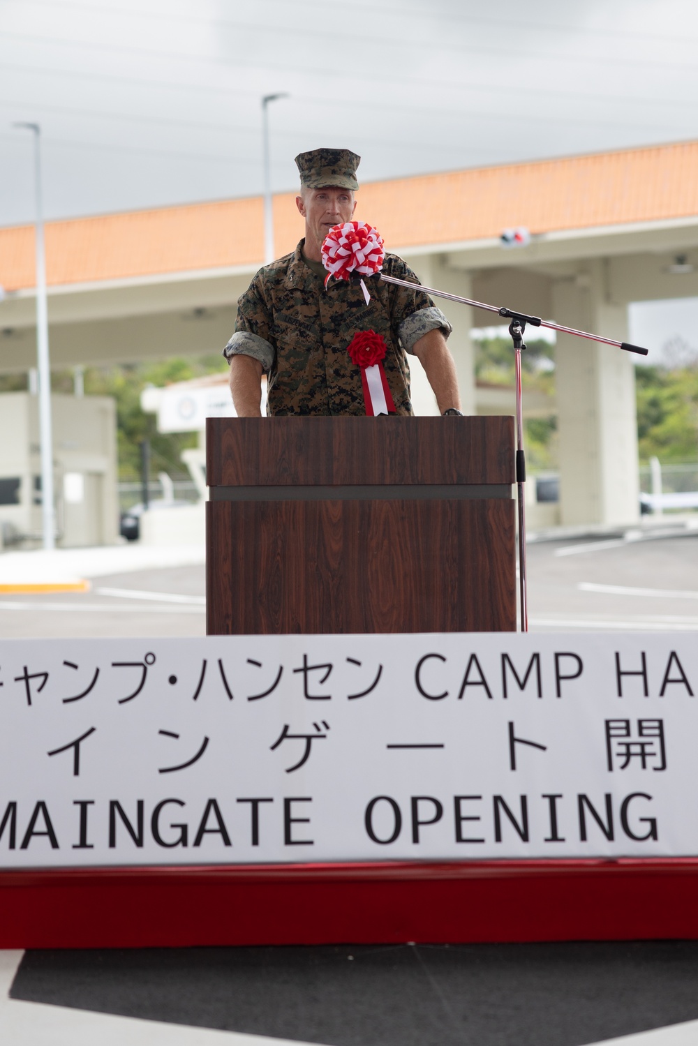 Camp Hansen Gate 1 Ribbon Cutting Ceremony