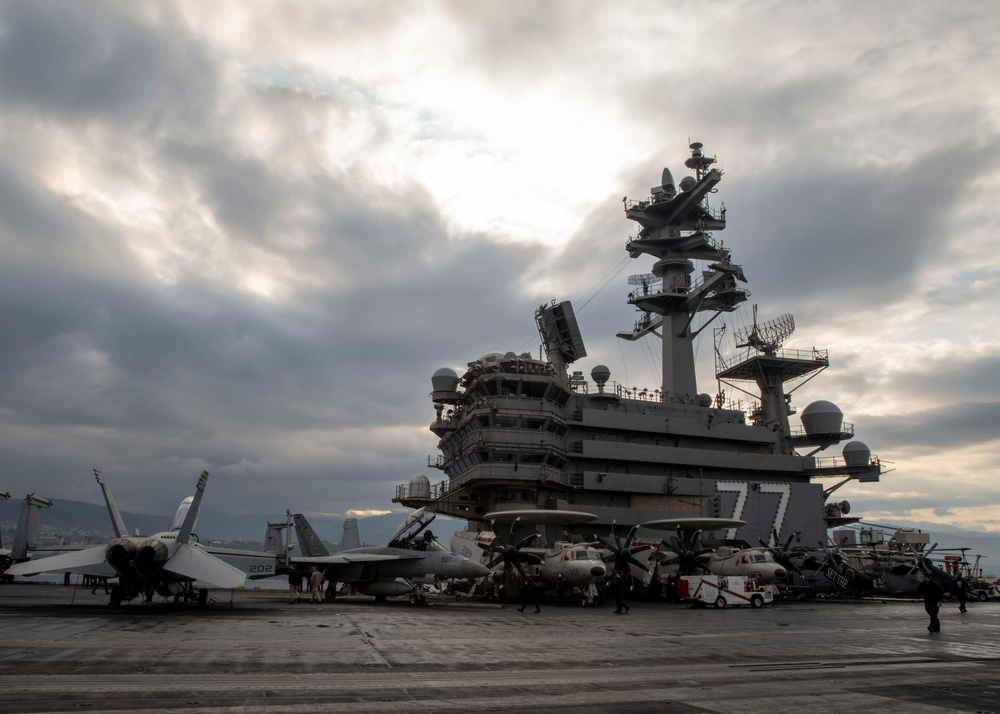 USS George H.W. Bush (CVN 77) Daily Operations