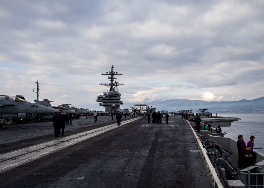 USS George H.W. Bush (CVN 77) Daily Operations