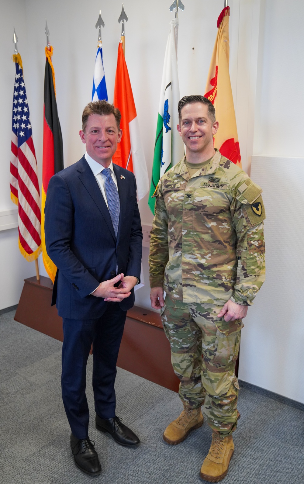 United States Consul General-Munich visits USAG Ansbach