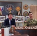 USAG Ansbach briefs United States Consul General-Munich, Timothy Liston