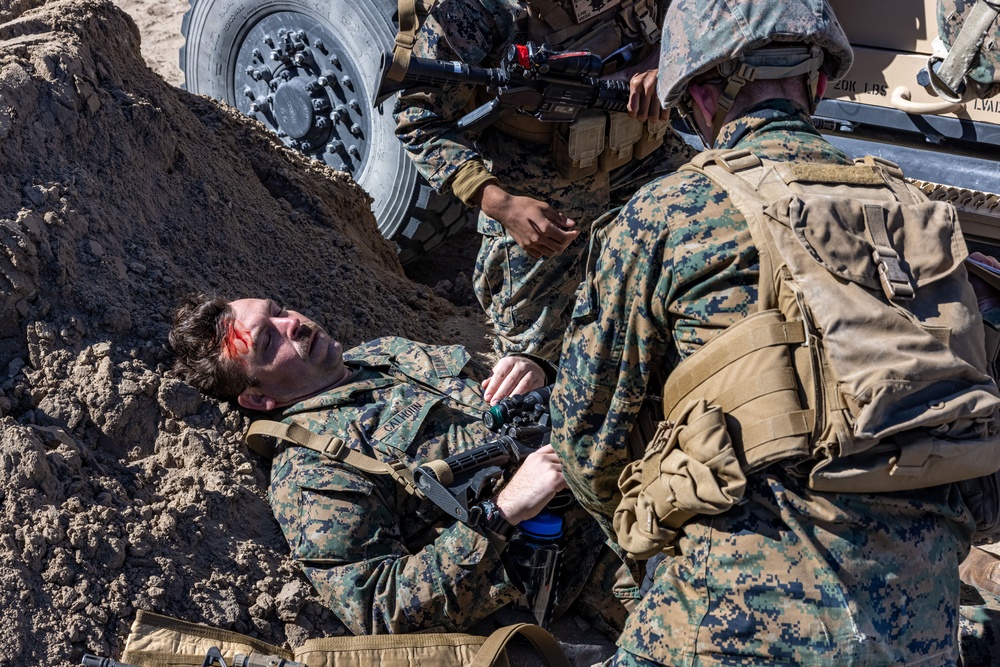 26th MEU Conducts Mass Casualty Exercise during MEUEX III