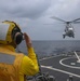 USS Milius (DDG 69) Conducts Flight Operations While Operating in the East China Sea