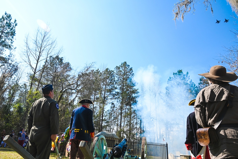 &quot;Swamp Fox&quot; Francis Marion annual memorial ceremony