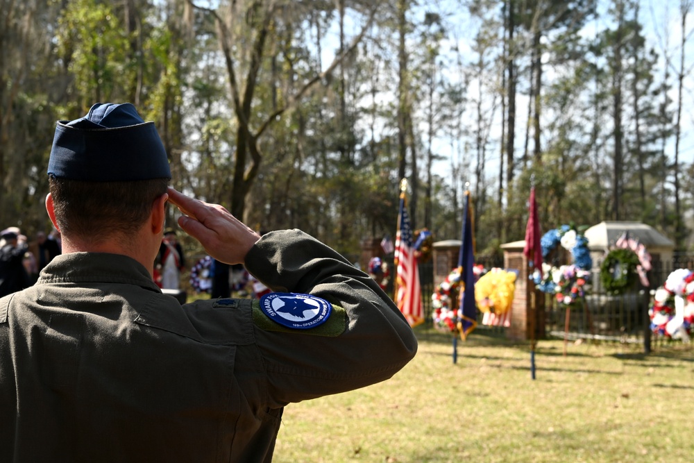 &quot;Swamp Fox&quot; Francis Marion annual memorial ceremony