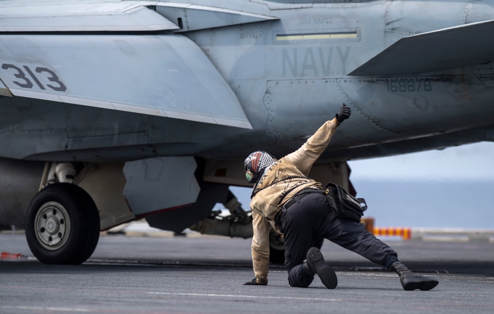 Nimitz Conducts Flight Operations