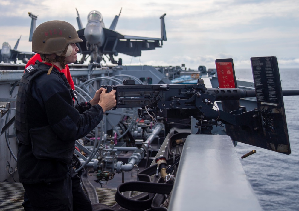 Weapons Shoot Aboard Nimitz