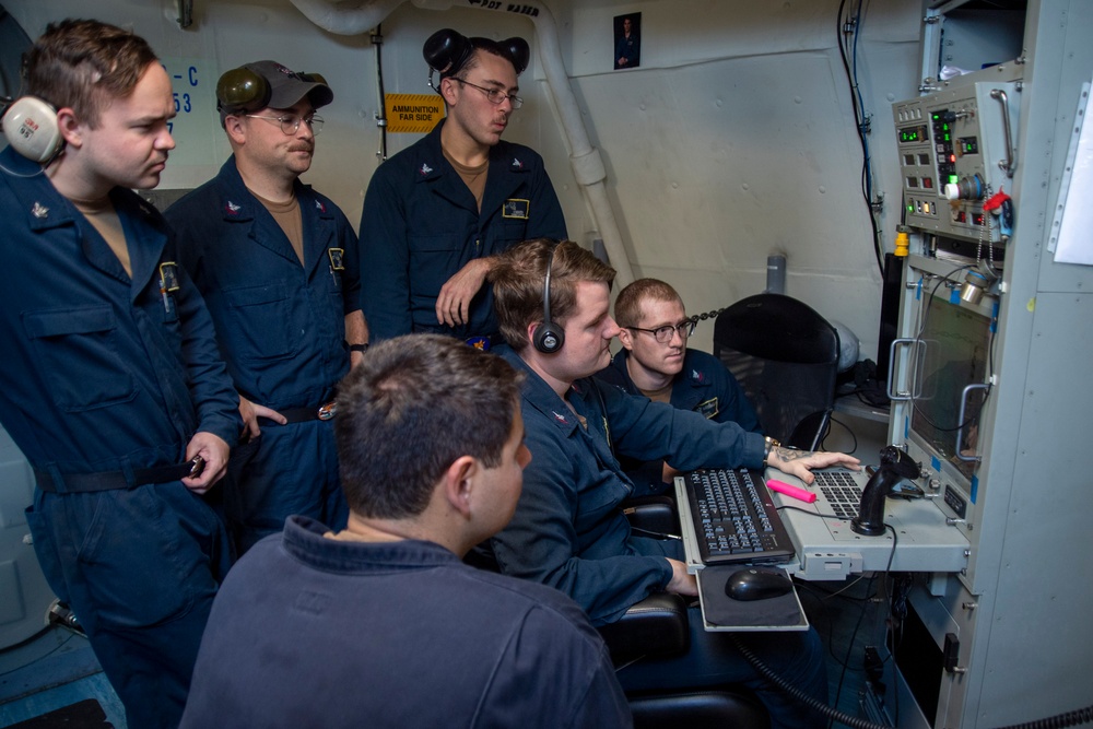 Weapons Shoot Aboard Nimitz