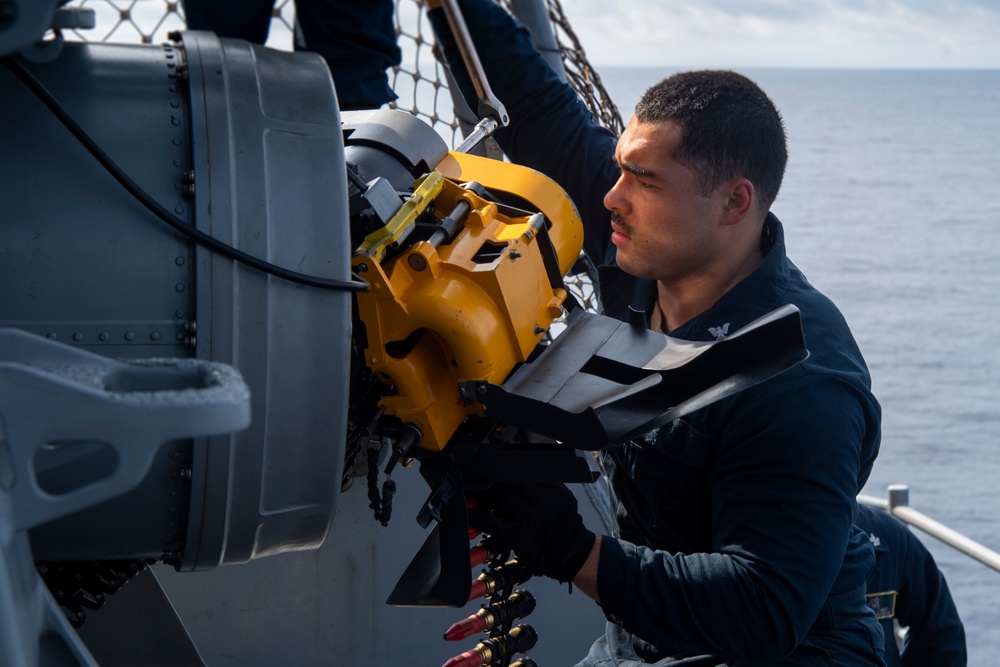 Weapons Shoot Aboard Nimitz