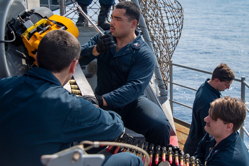 Weapons Shoot Aboard Nimitz