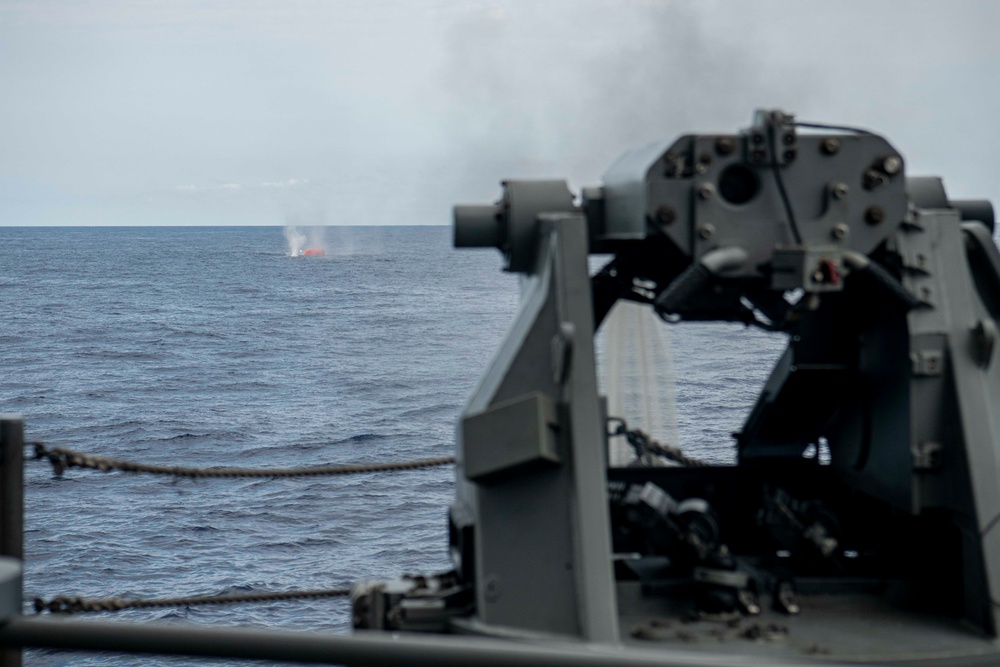 Nimitz Participates In Live-Fire Exercise