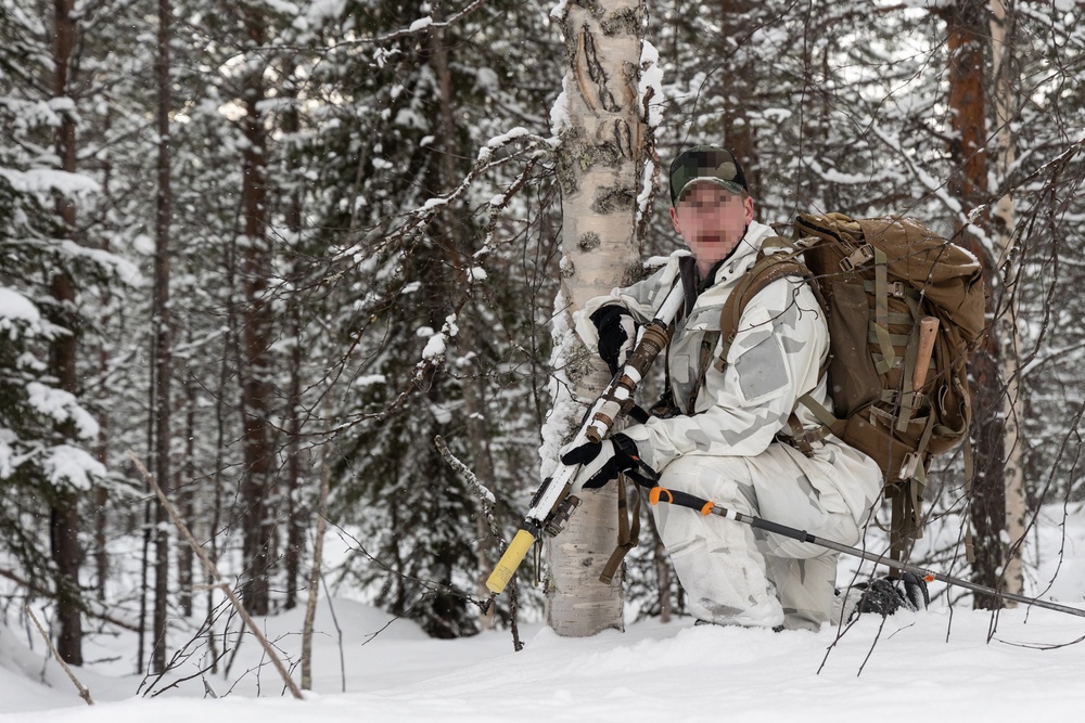 U.S. Army Special Forces Soldiers unify Arctic warfare tactics with Finnish SOF