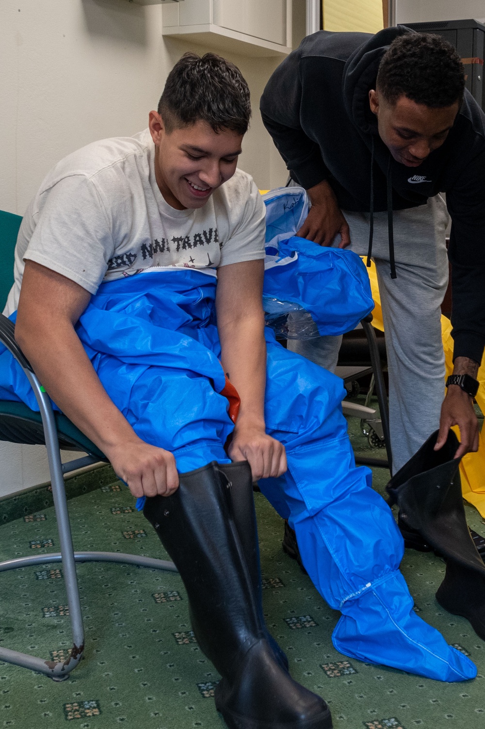 NSA Souda Bay Conducts Hazmat and Personal Protective Equipment Training