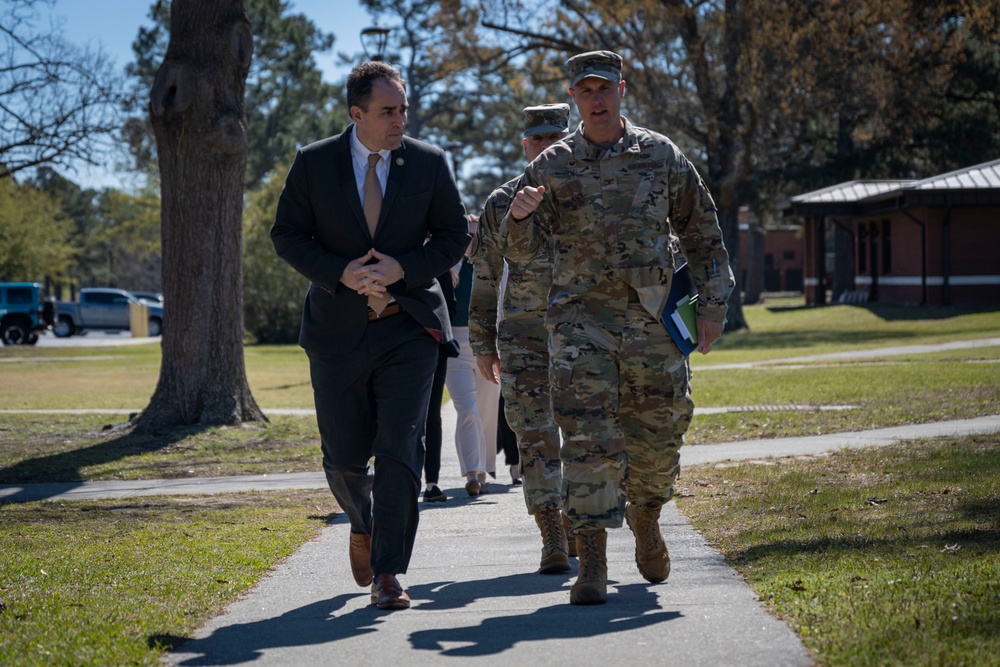 NC Congressman Nickel visits SJAFB