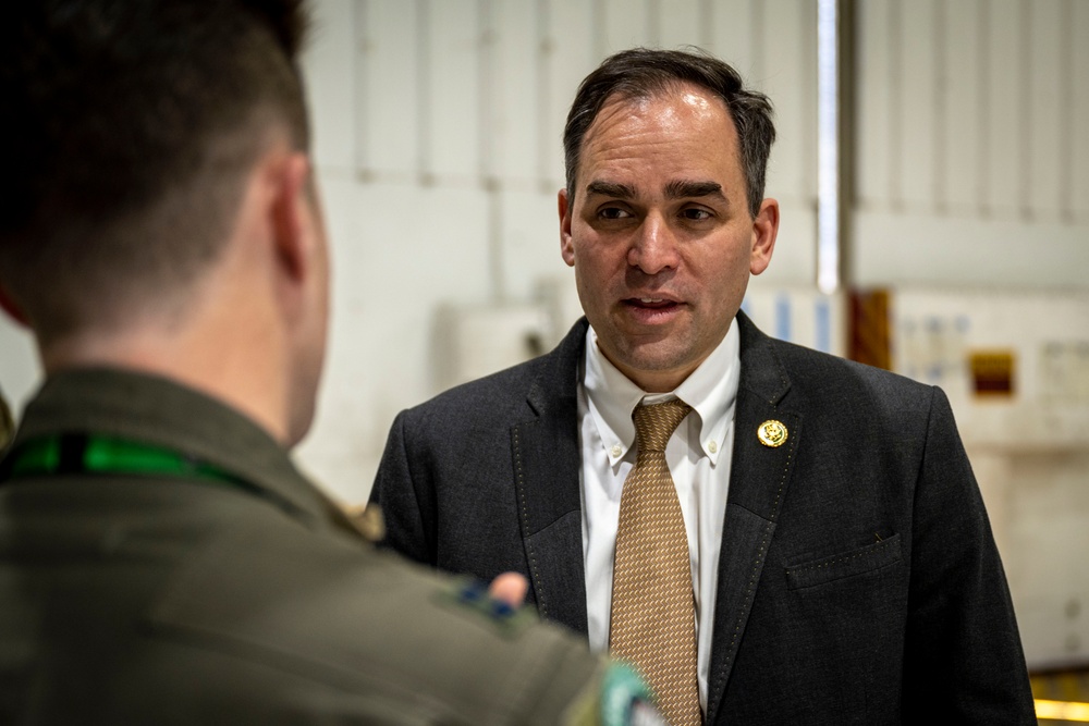 NC Congressman Nickel visits SJAFB