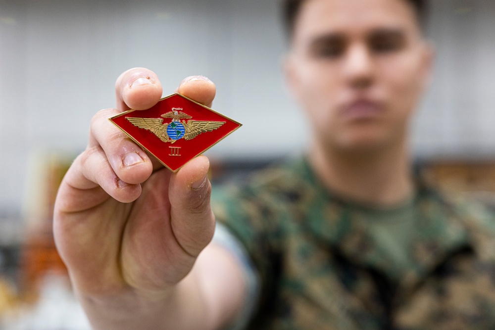 3rd MAW Assistant Wing Commander Coin Presentation