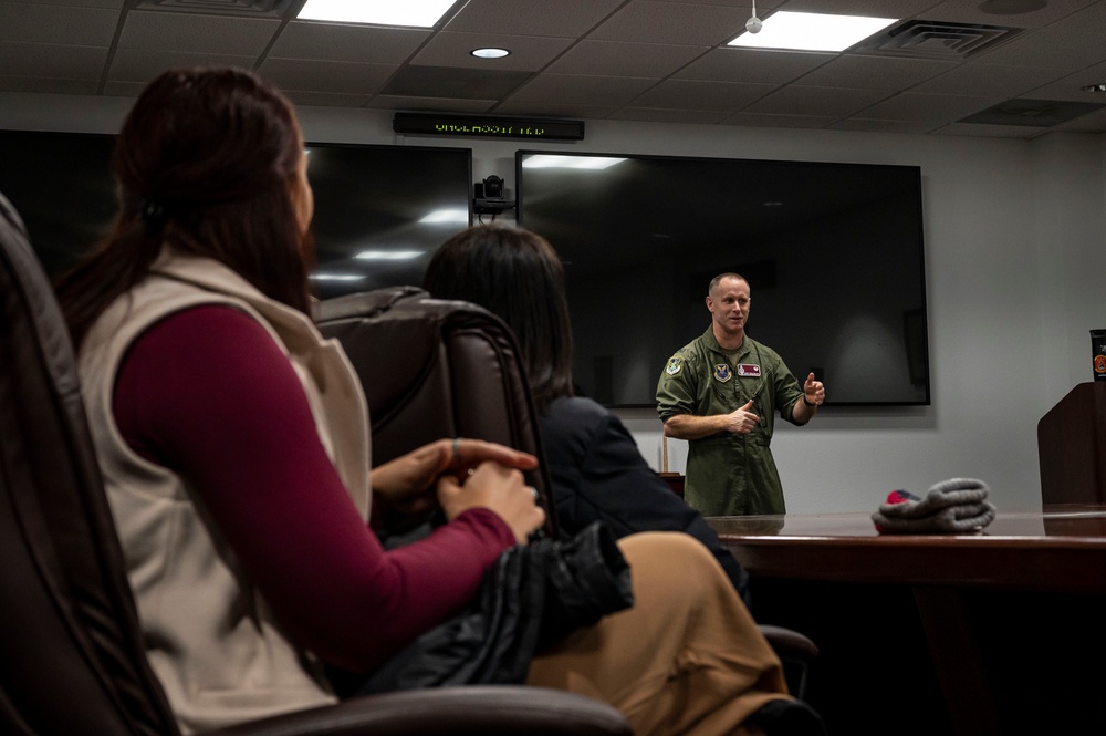 Leadership North Dakota Members Visit Minot Air Force