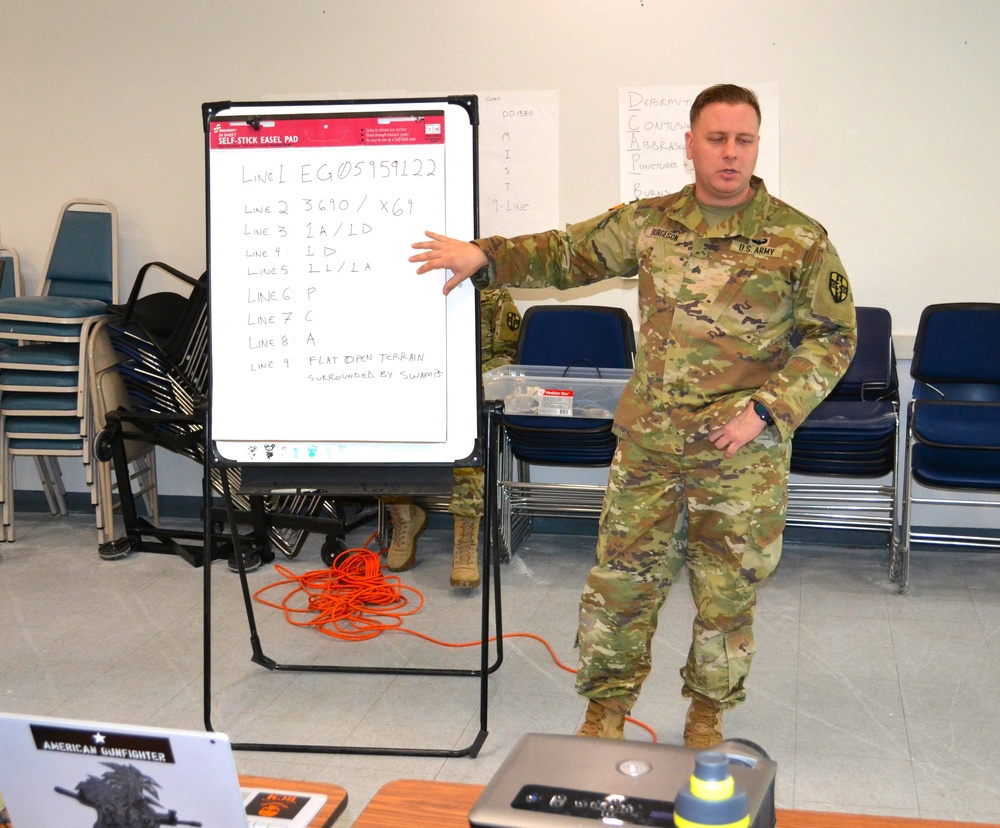 The 505th Signal Brigade conducts CLS training