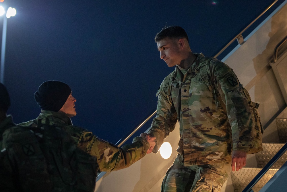 1-87 IN, 1BCT Redeployment Ceremony