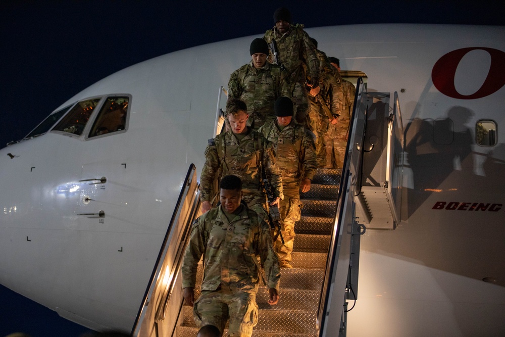 1-87 IN, 1BCT Redeployment Ceremony