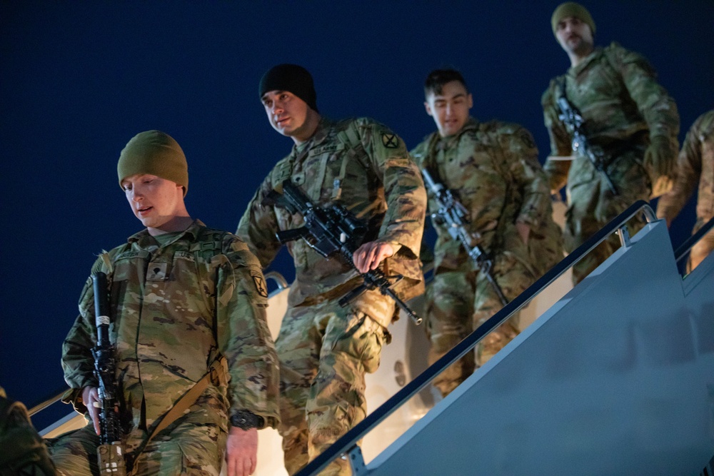 1-87 IN, 1BCT Redeployment Ceremony