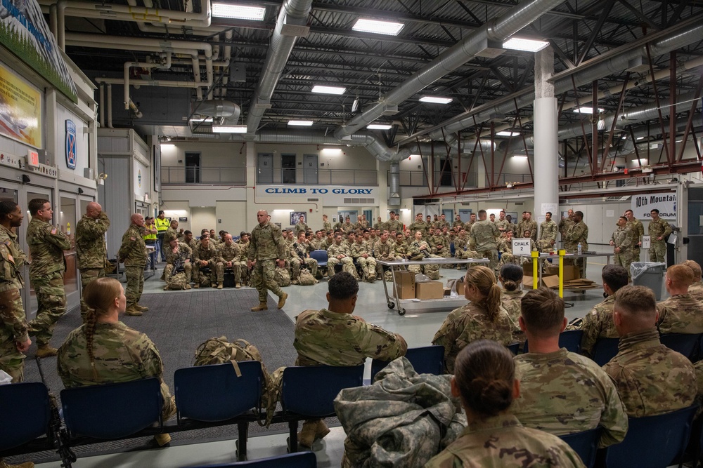 1-87 IN, 1BCT Redeployment Ceremony