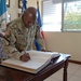 Arkansas Army National Guard Commander visits Third Infantry Brigade (Tercera Brigada de Infanteria) to observe collaborative training efforts.