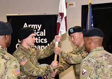 USAMMA hosts detachment change of command ceremony