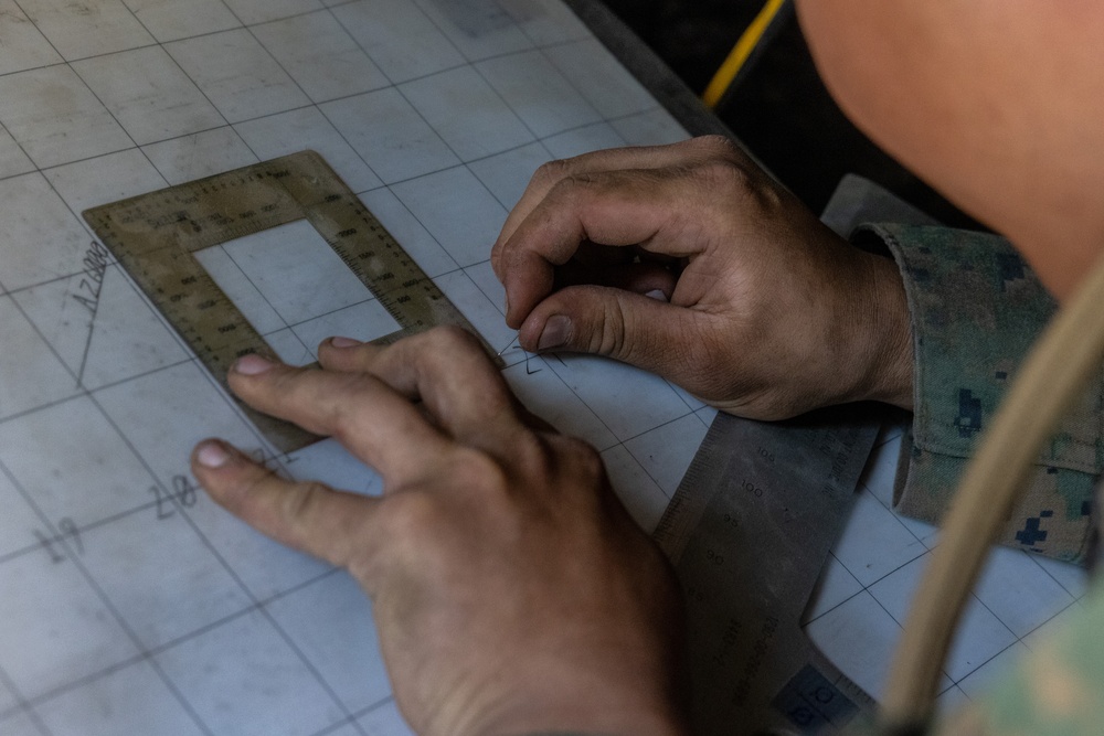 26th MEU Marines Establish A Firebase on MCALF Bogue