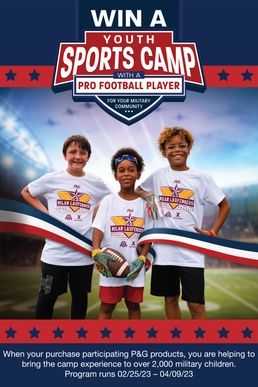 Army &amp; Air Force Exchange Service Offers Chance for Youth Football Camps with NFL Stars