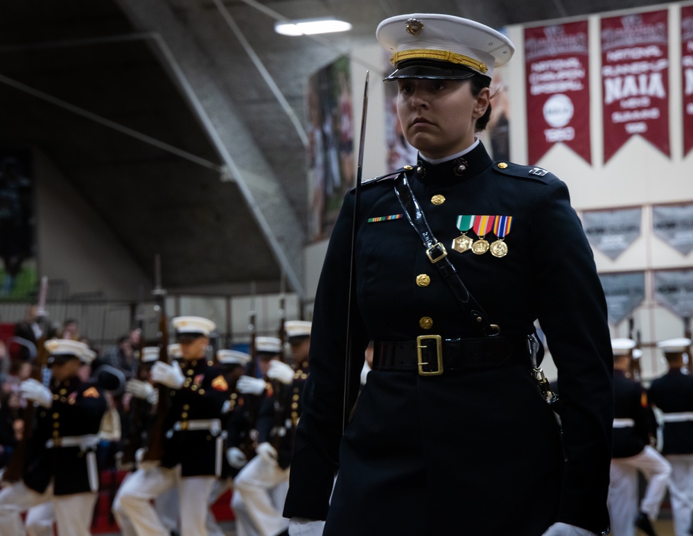 DVIDS - Images - The Washington Commanders visit Marine Barracks