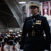 Marines of the Battle Color Detachment, Marine Barracks Washington, continue the west coast tour performing for students at Whitworth University, Spokane Washington.