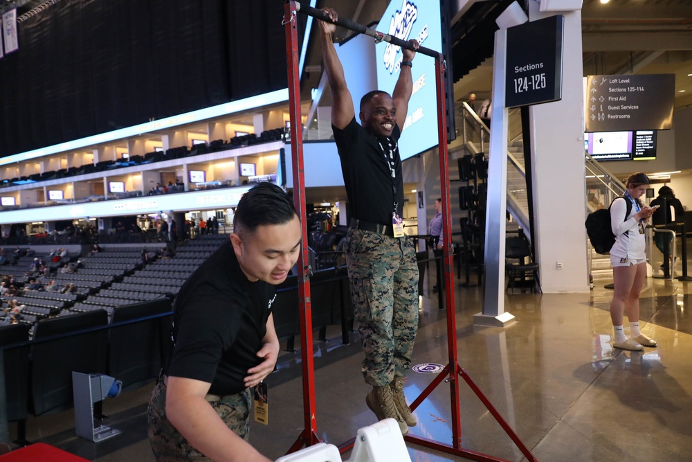 Marines at California Interscholastic Federation State Basketball Championships