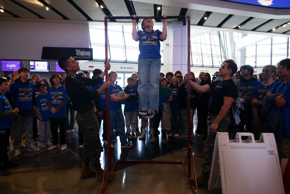 Marines at California Interscholastic Federation State Basketball Championships