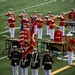 Marines of the Battle Color Detachment, Marine Barracks Washington, perform for students at Chief Sealth International High School, Seattle Washington.