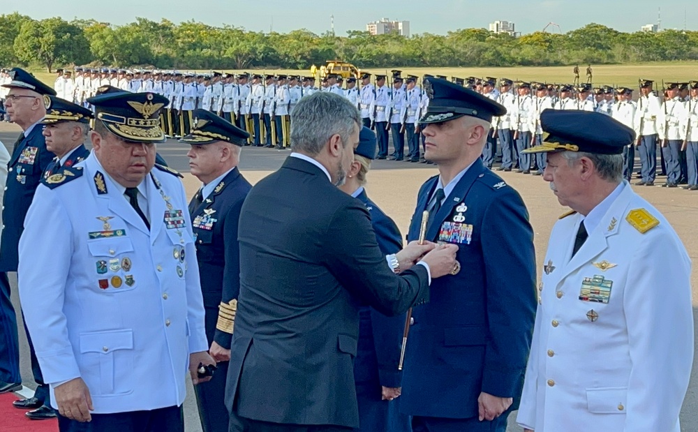 IAAFA leaders attend Paraguayan Air Force centennial celebration