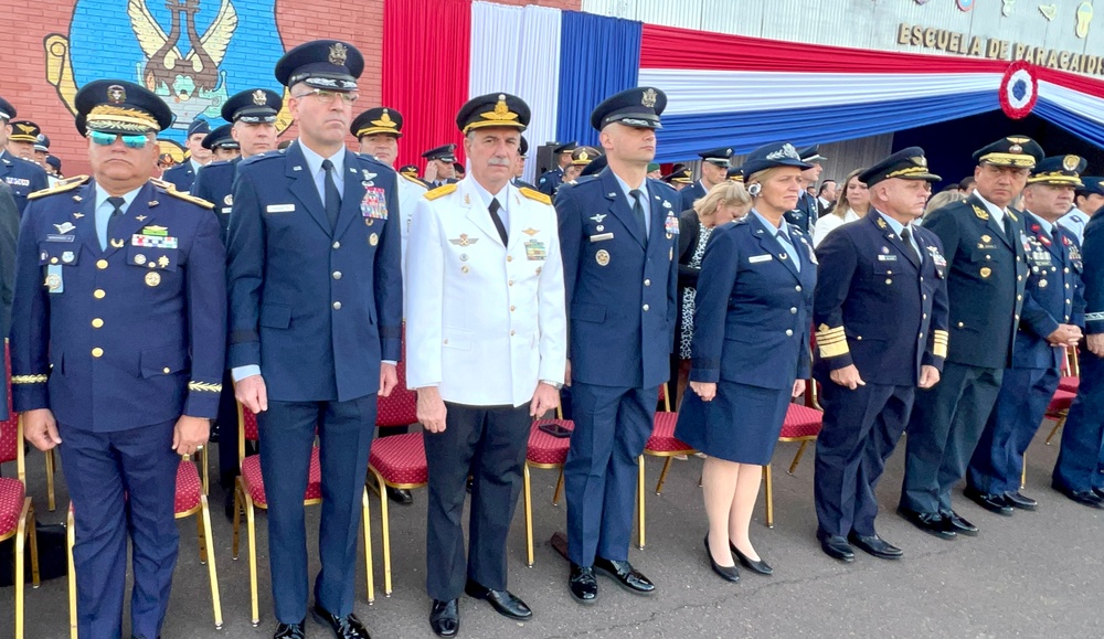 IAAFA leaders attend Paraguayan Air Force centennial celebration