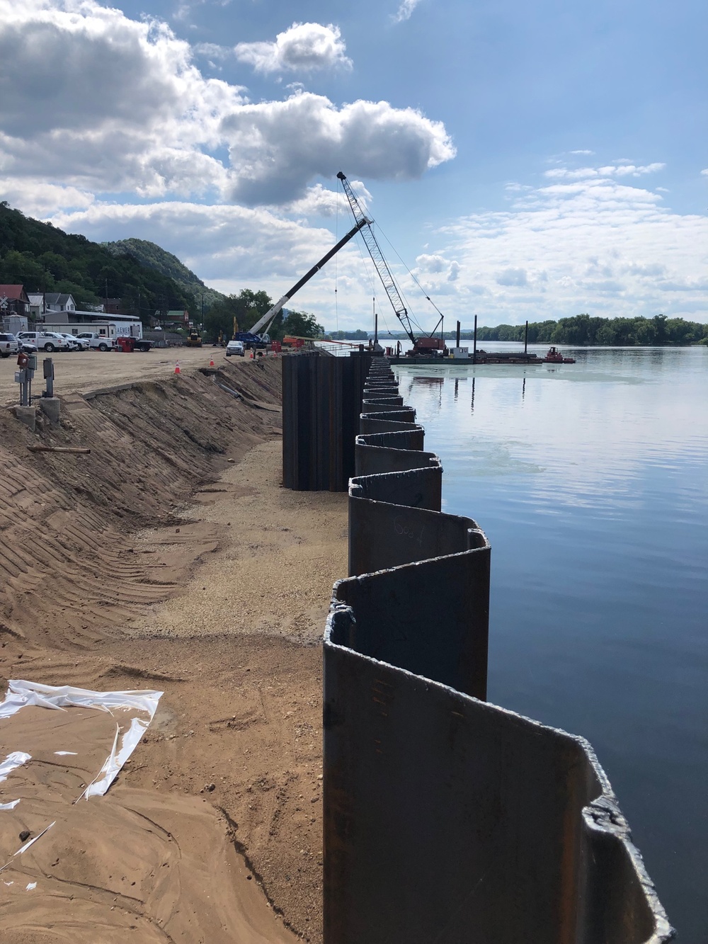Fountain City Service Base mooring system gets an upgrade