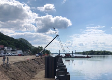 Fountain City Service Base mooring system gets an upgrade