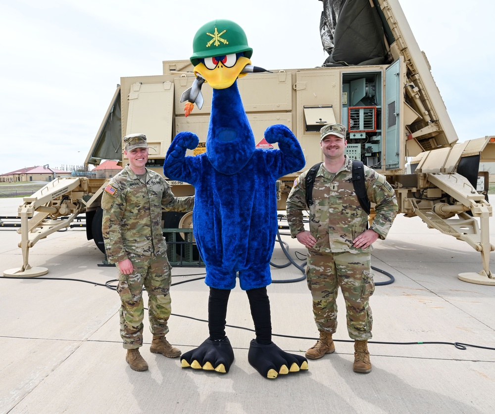 Oozlefinch Visits Patriot General Instructional Facility