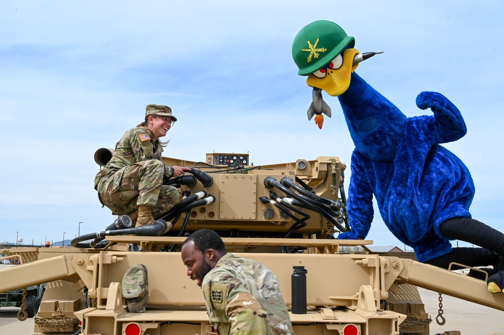 Oozlefinch Visits Patriot General Instructional Facility