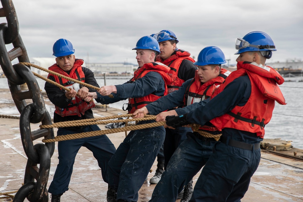 Removeing the Anchor