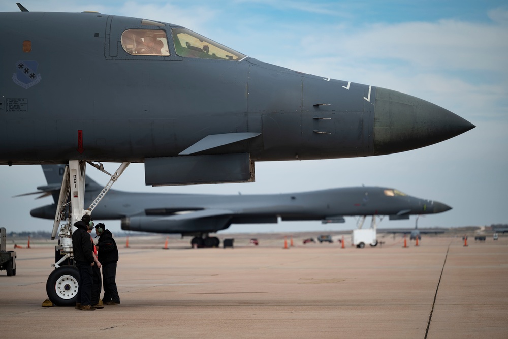 Portions of Dyess B-1, C-130 fleets relocate in advance of potential storm