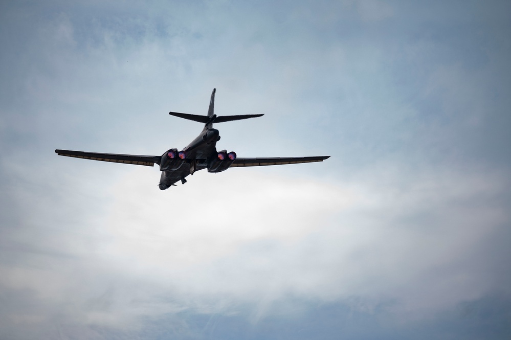 Portions of Dyess B-1, C-130 fleets relocate in advance of potential storm