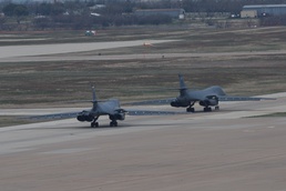 Portions of Dyess B-1, C-130 fleets relocate in advance of potential storm