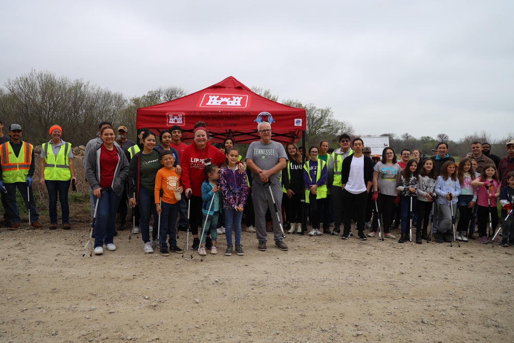 Corps hosts Buffalo Creek Wetland Nature Preserve Trash/Debris Cleanup Day