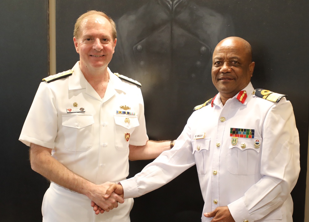 U.S. Navy &amp; Tanzania Navy Bilateral Talks during AMFS