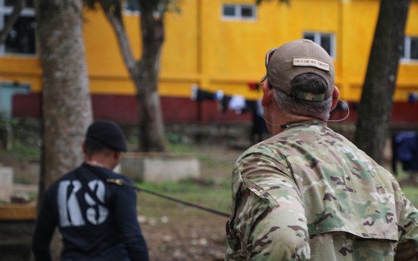 Green Berets teach Guatemalan partners K-9 Handling skills