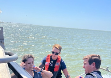 Coast Guard medevacs woman from vessel near Galveston, Texas